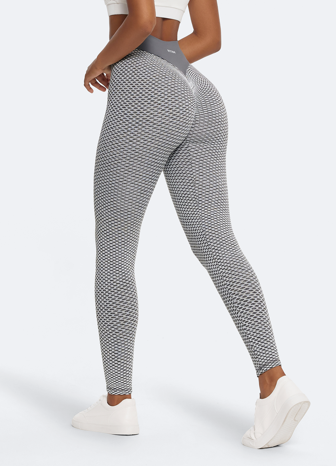 Textured Scrunch Leggings for Women - High Waisted Yoga Pants with Booty Lifting Design - Perfect for Workouts, Gym & Lounge Wear
