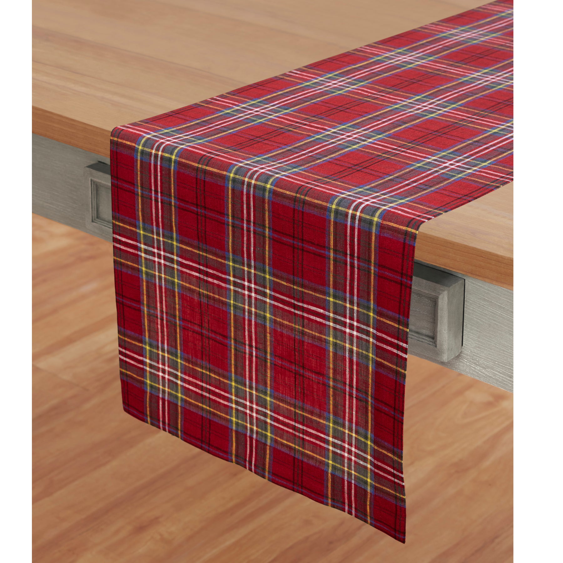 Classic Tartan Plaid Table Runner - Traditional Scottish Checkered Design for Dining Table Decor, Holiday Parties & Wedding Centerpieces