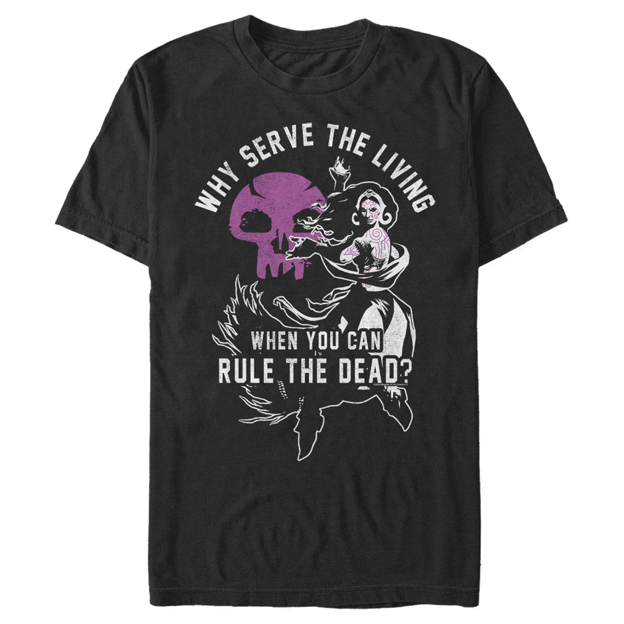 Men's Magic: The Gathering Liliana Rule The Dead Graphic T-Shirt | MTG Fan Apparel | Perfect for Gaming, Cosplay & Casual Wear