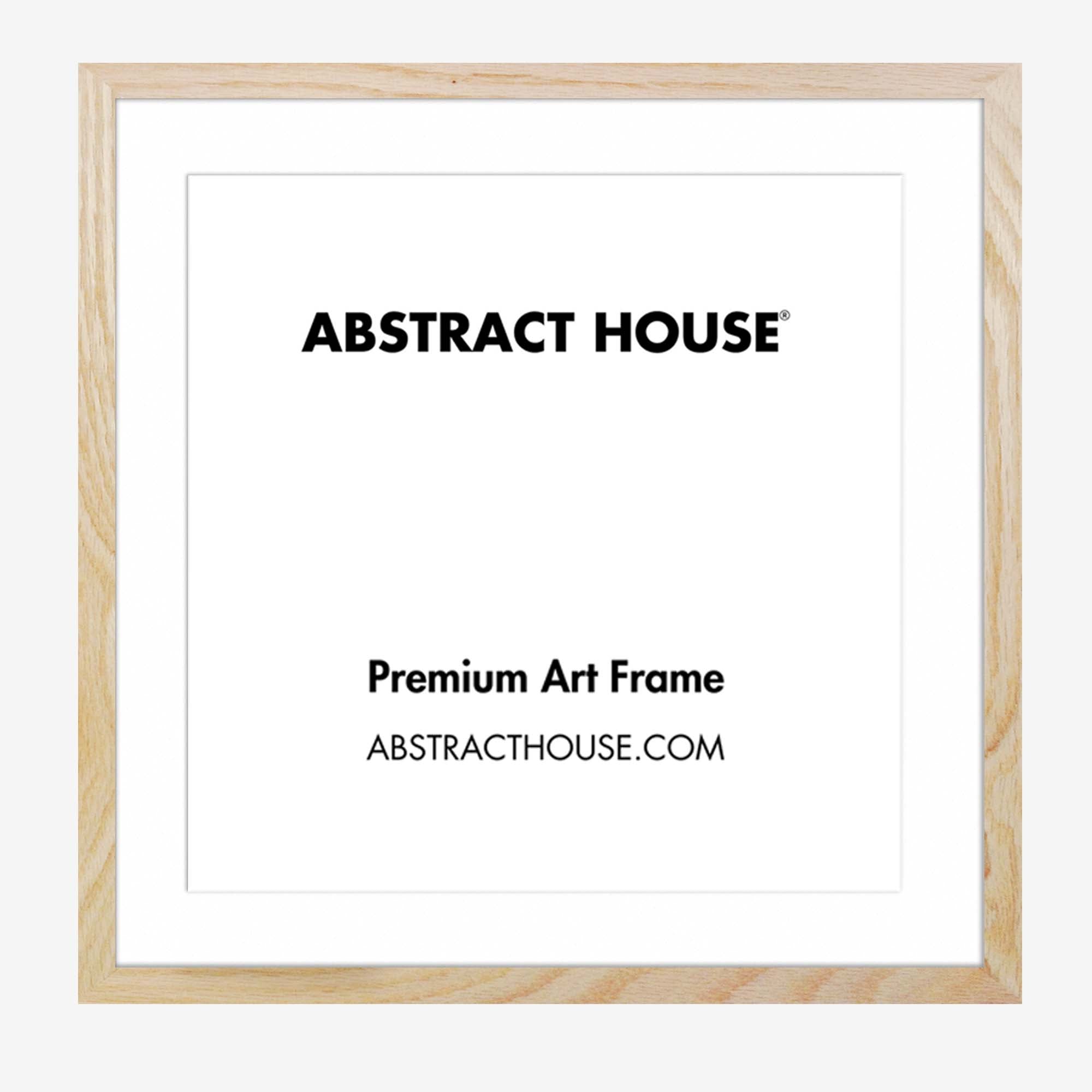 50 x 50 cm Wooden Picture Frame - Square Wall Art Display for Photos, Posters, and Canvas - Perfect for Home Decor, Office, and Gallery Wall Display