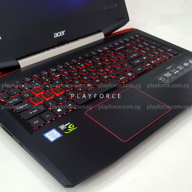 Aspire VX15 Gaming Laptop - Intel Core i7-7700HQ, NVIDIA GTX 1050Ti 4GB, 1TB HDD + 256GB SSD, 15.6