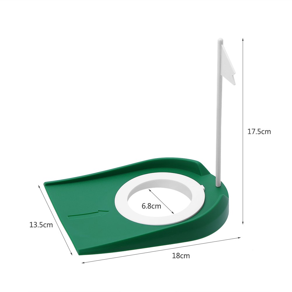 Professional Golf Putting Cup - Golf Training & Practice Aid for Indoor & Outdoor Use | Perfect for Home, Office, or Backyard Golf Practice