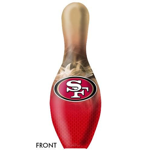 San Francisco 49ers NFL Bowling Pin - Collectible Sports Memorabilia for Fans, Home Decor & Game Room Display