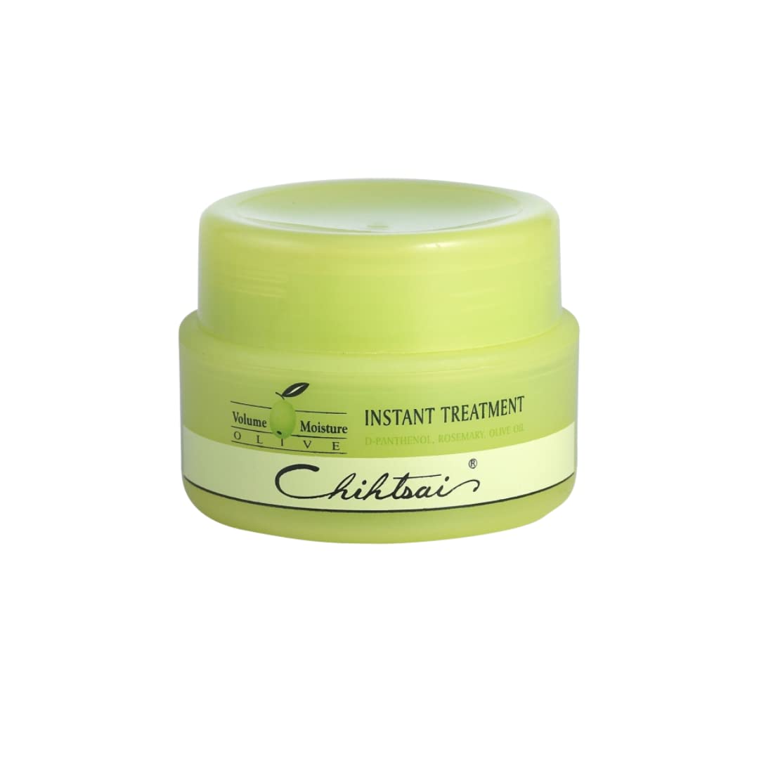 Chihtsai Olive Instant Hair Repair Leave-In Treatment (5.1oz/150ml) - Deep Conditioning for Damaged Hair - Perfect for Daily Use, Salon Results at Home