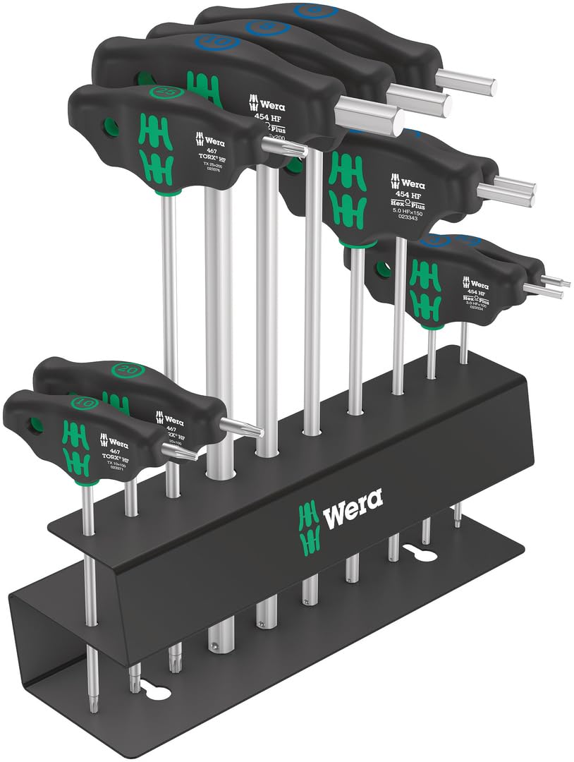 6-Piece Bicycle Repair Screwdriver Set with T-Handle - Perfect for Bike Maintenance, Home Repairs & DIY Projects