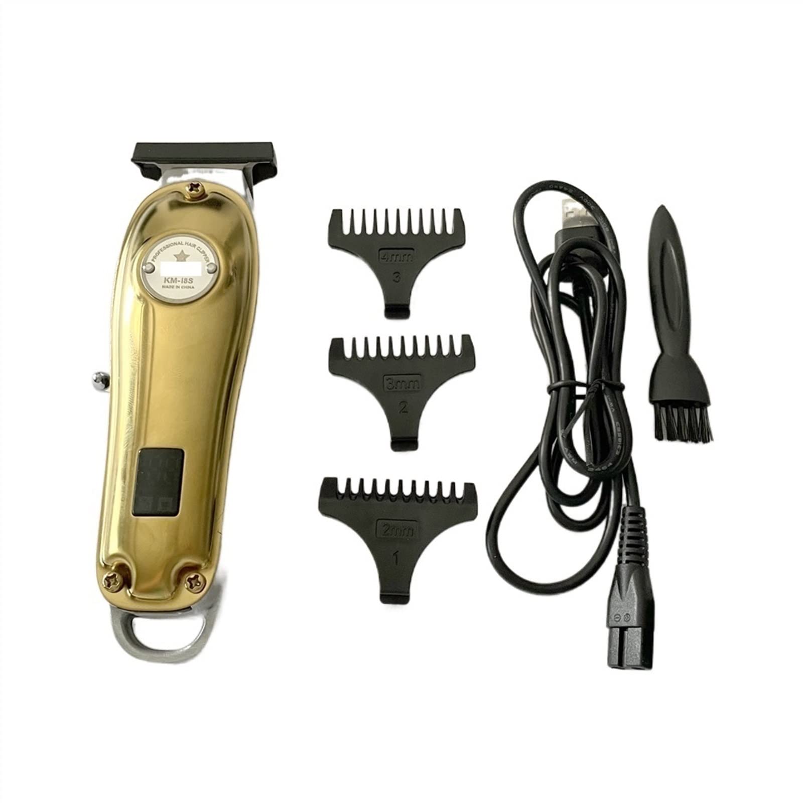 RODASON Professional Hair Clipper for Men - Electric Barber Trimmer with Metal Housing, Beard & Hair Cutting Machine for Home & Salon Use (Color: 1986 with Box Pack) - Perfect for DIY Haircuts, Beard Grooming & Professional Styling