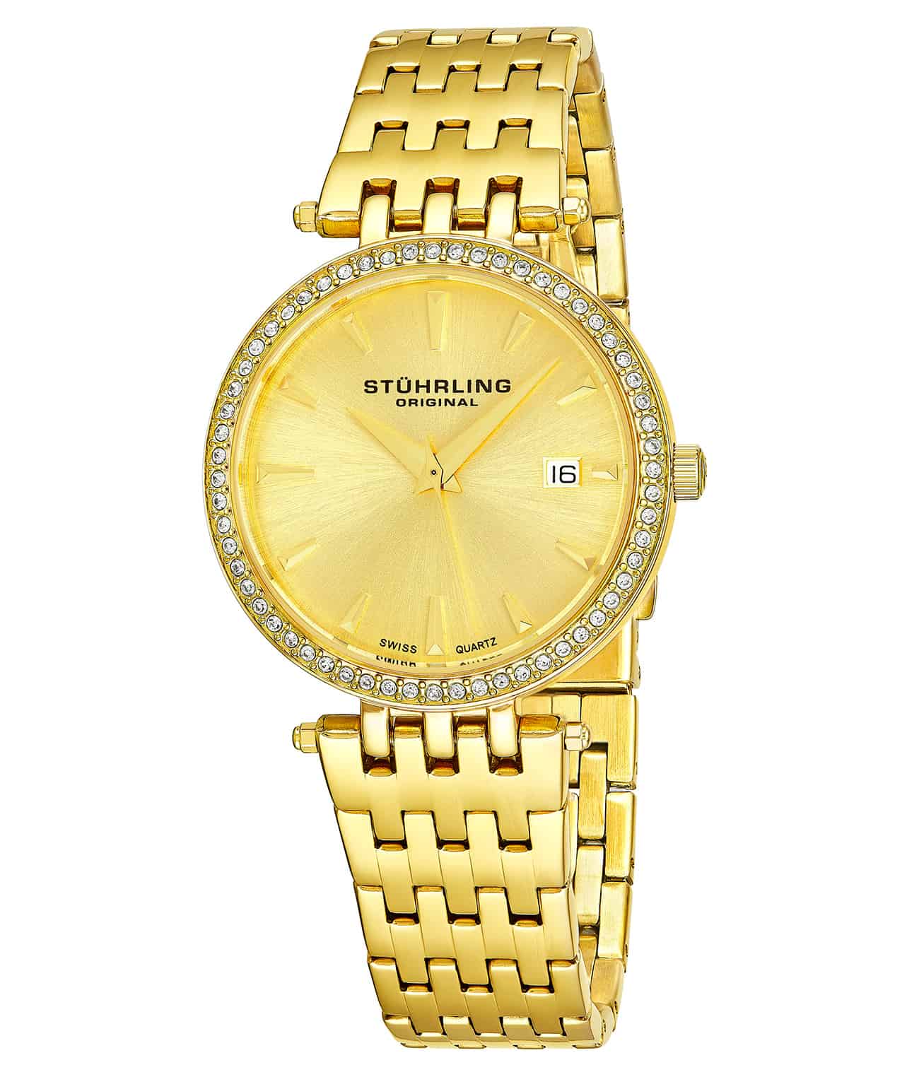 Garland 579 Quartz 34mm Classic Men's Watch - Elegant Dress Watch for Business, Formal Occasions & Everyday Wear