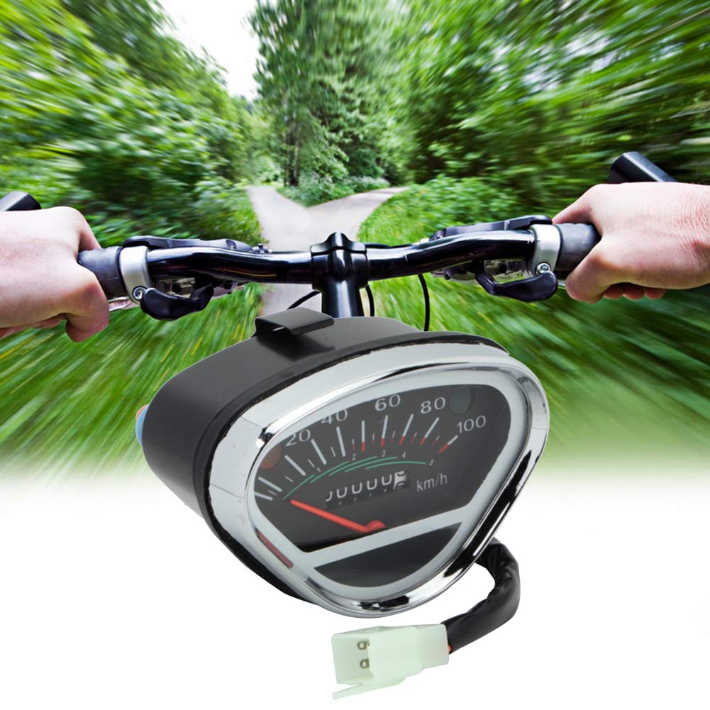 DAX Bike CT70 Bike Speedometer - Digital Odometer & Speed Gauge up to 100km/h - Perfect for Motorcycle, Scooter & Off-Road Biking Adventures