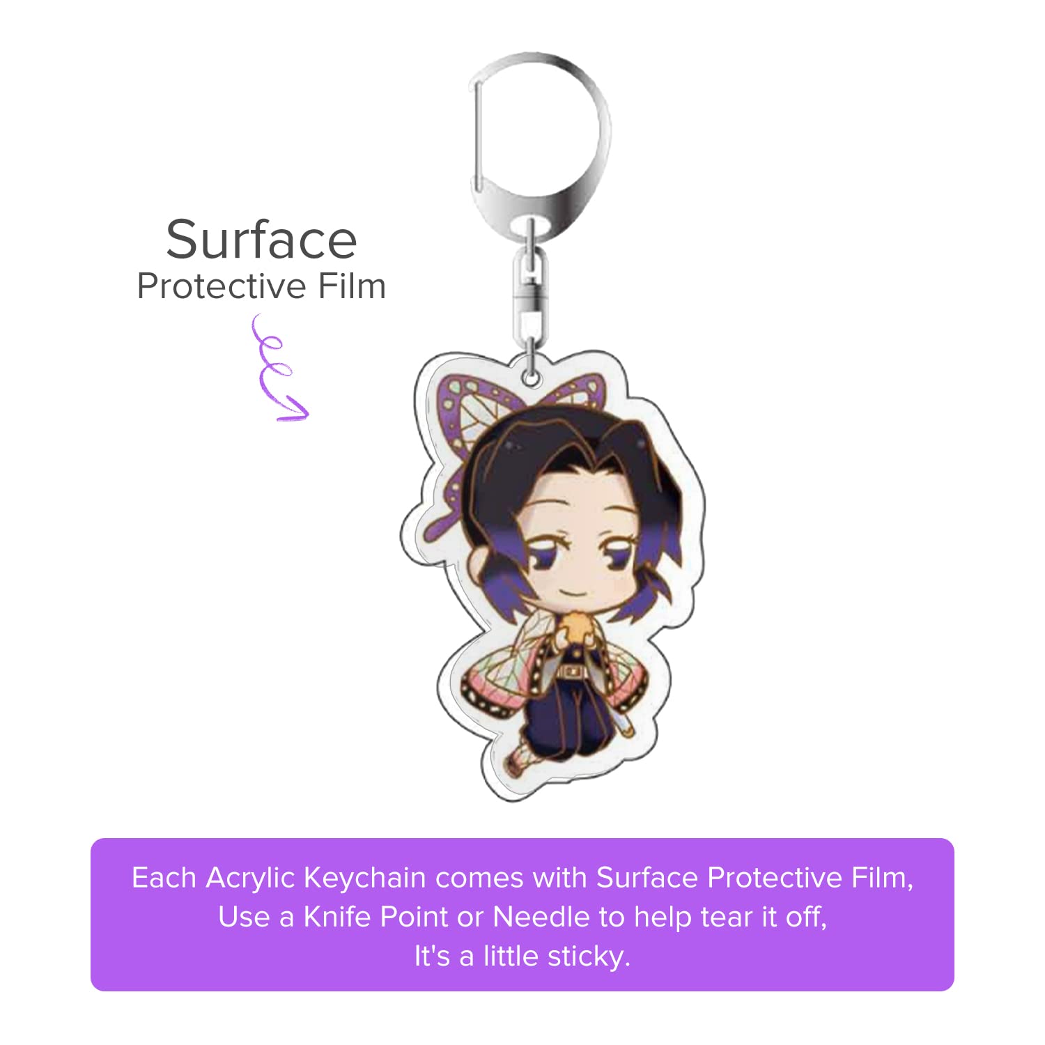 Cute Kawaii Anime Lanyard for Keys & ID Badges - Office & School Use