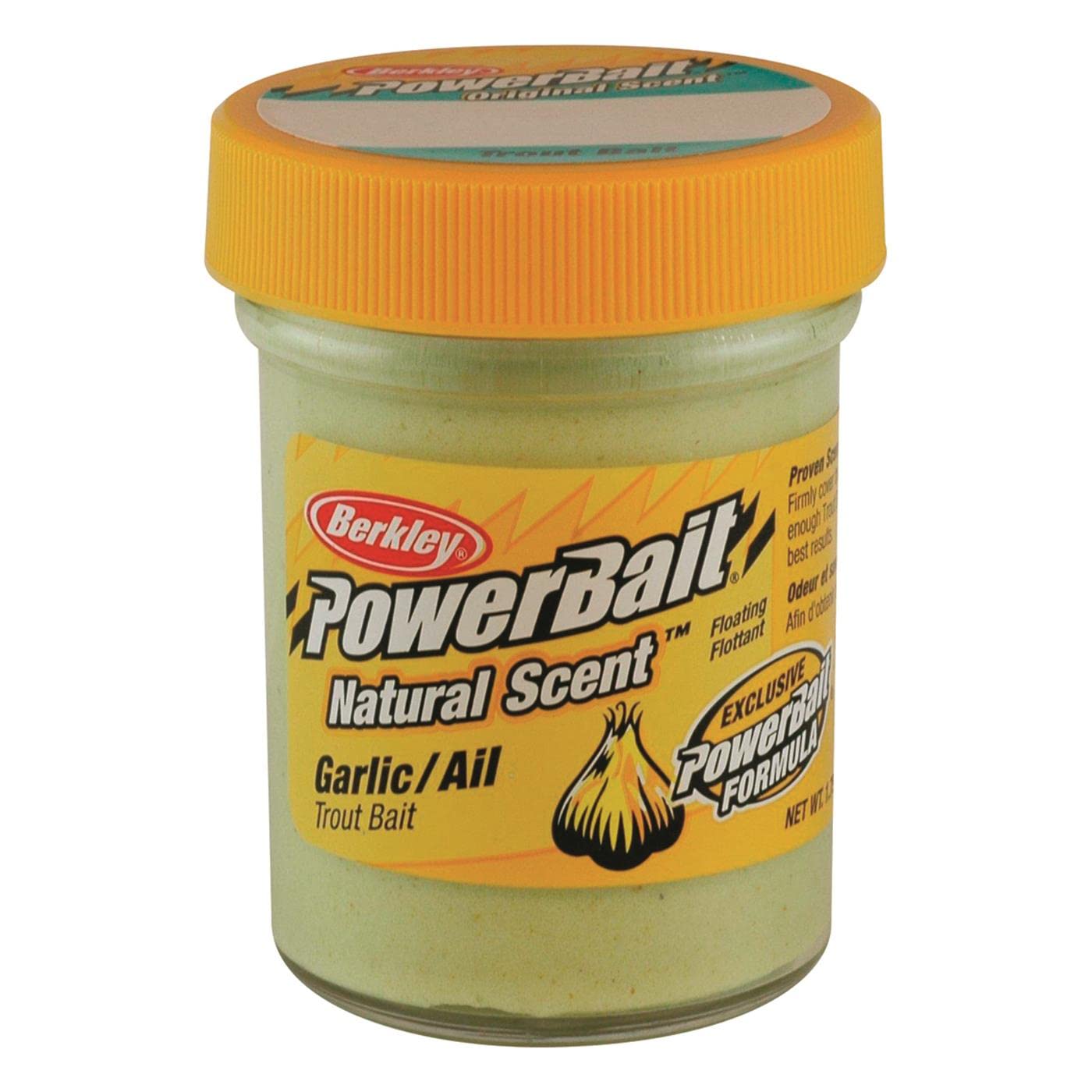 Berkley PowerBait Natural Scent Trout Fishing Dough Bait - Realistic Scent & Attractant for Trout Fishing in Lakes, Rivers & Streams
