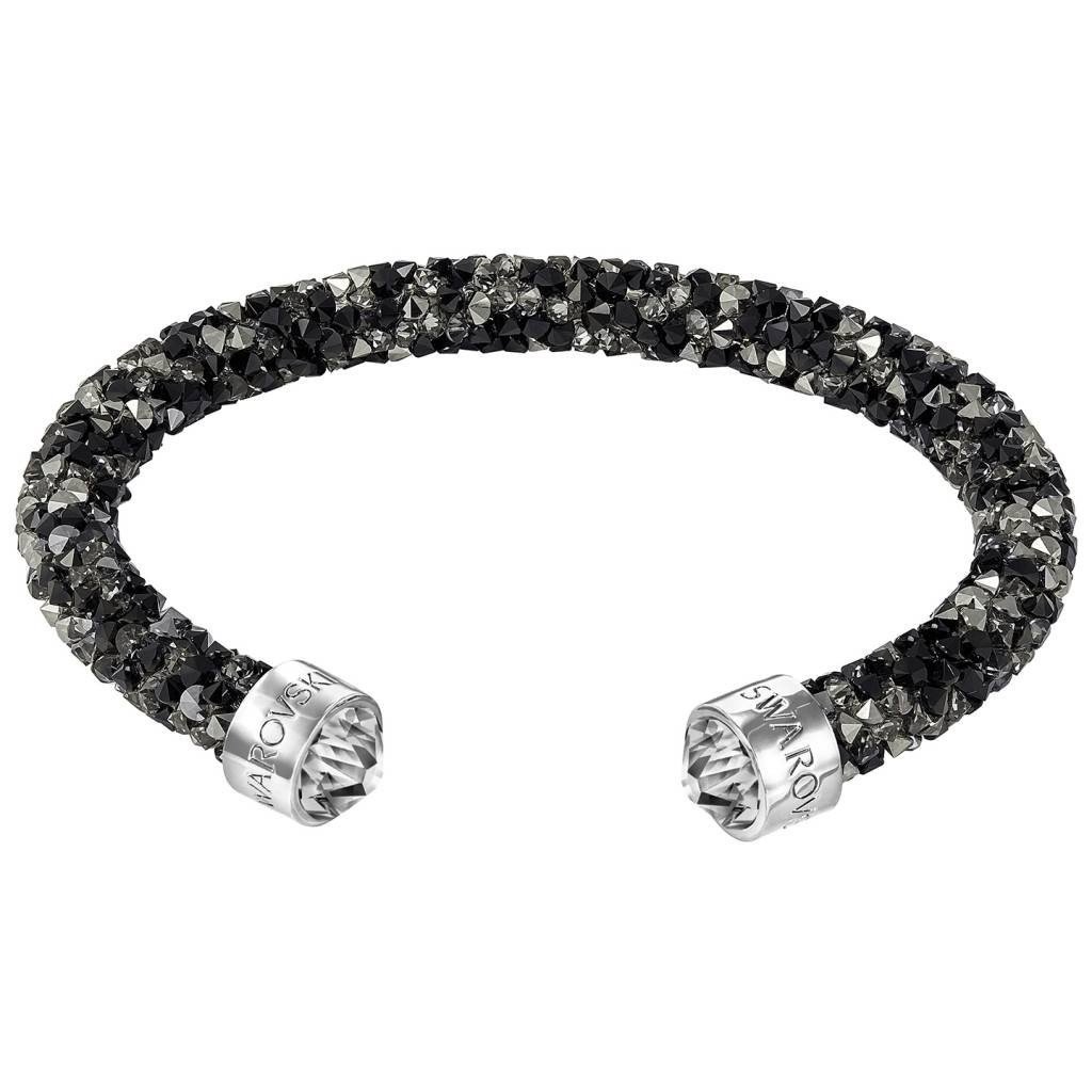 Swarovski Rolled Rocks Cuff Bracelet - 5250065 | Elegant Crystal Jewelry for Women, Perfect for Parties, Weddings & Special Occasions