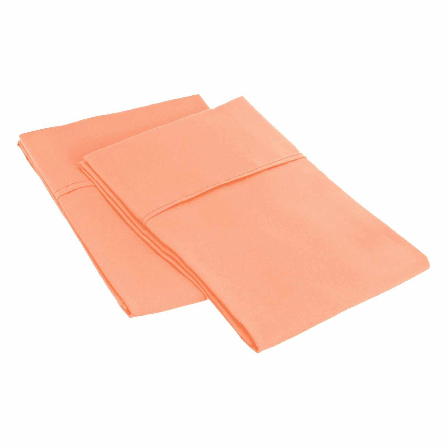 2-Piece Microfiber Wrinkle Resistant Pillowcase Set - Soft & Breathable Bedding for Side Sleepers & Hot Sleepers - Perfect for Home, Hotel, and Travel Use