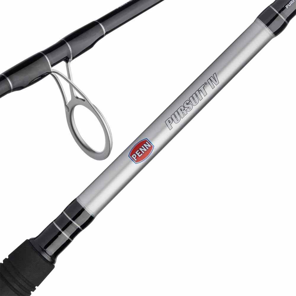 Penn Pursuit IV Spinning Fishing Rod and Reel Combo - Saltwater & Freshwater Fishing Gear for Bass, Trout, and Walleye - Perfect for Shore Fishing, Boat Angling, and Kayak Fishing Adventures