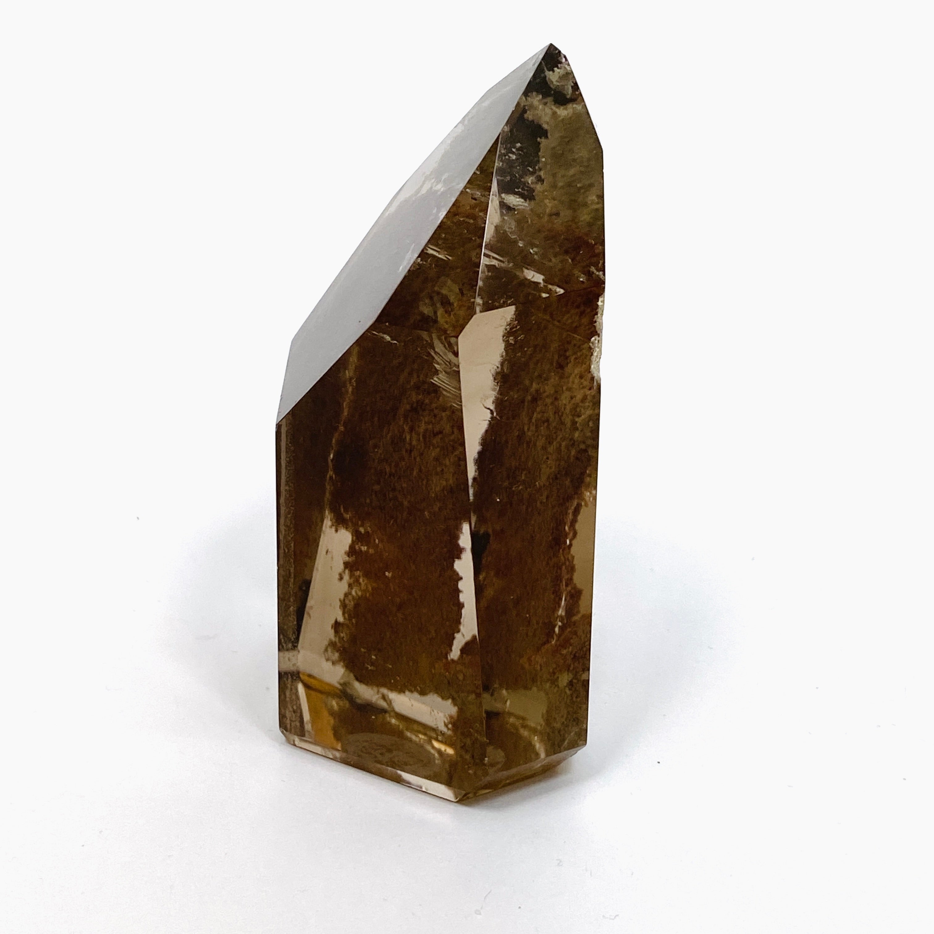 Smokey Inclusion Quartz Generator IQG 01 - Premium Crystal Healing Tool for Meditation, Energy Cleansing & Spiritual Growth - Perfect for Reiki, Yoga & Home Decor