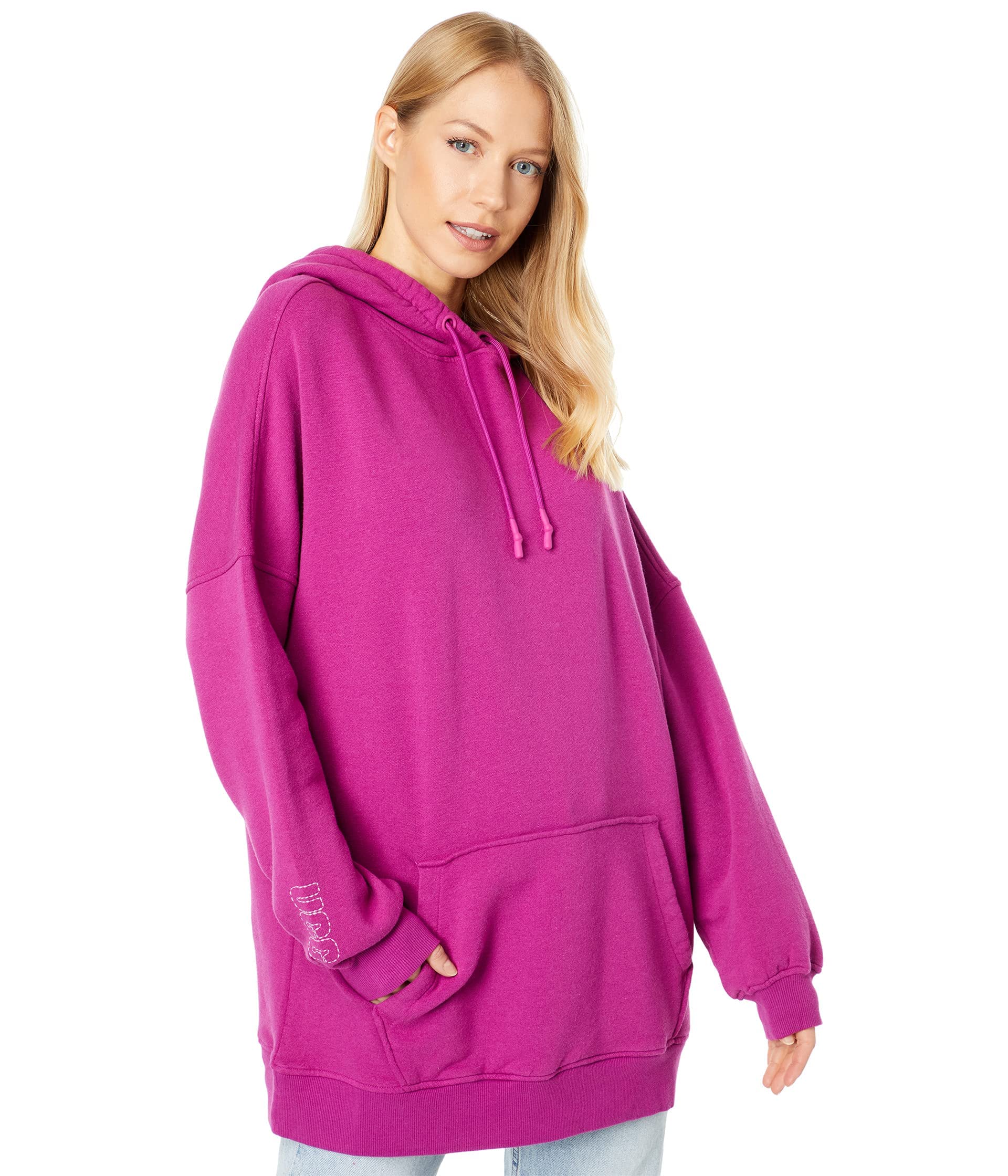 UGG Simone Boyfriend Hoodie - Women's Cozy Fleece Pullover Sweatshirt | Perfect for Casual Wear, Lounging & Cold Weather