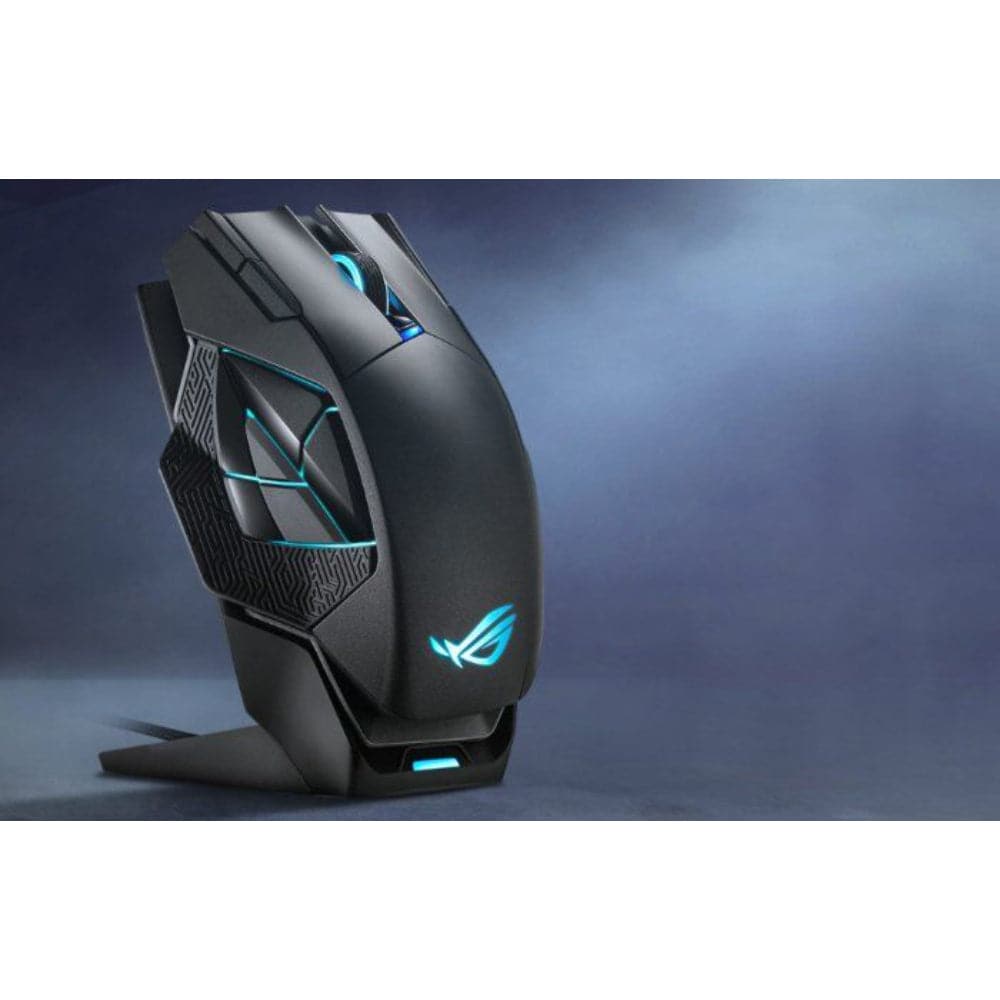 ASUS ROG Spatha X Wireless RGB Gaming Mouse - High Precision 12,000 DPI, 6 Programmable Buttons - Perfect for FPS, MOBA & MMO Gaming