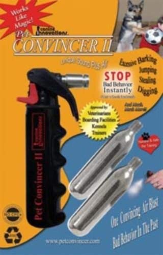 Pet Convincer 2 - Dog Training Tool with Air Spray | Effective Behavior Correction for Barking, Jumping & Chewing | Indoor & Outdoor Use for Puppies & Adult Dogs
