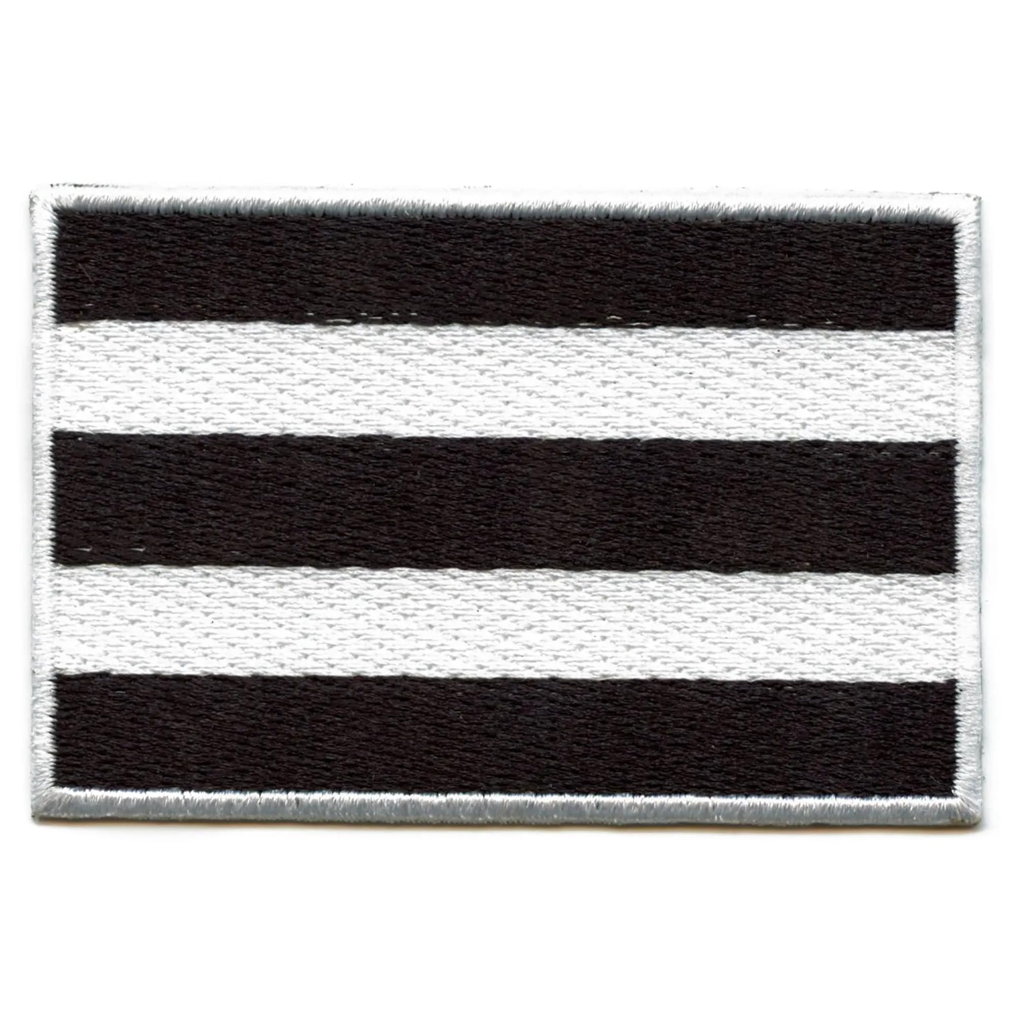 Straight Pride Flag Patch - Embroidered Iron On LGBTQ+ Ally Accessory for Backpacks, Jackets & Hats | Show Support for Heterosexual Equality