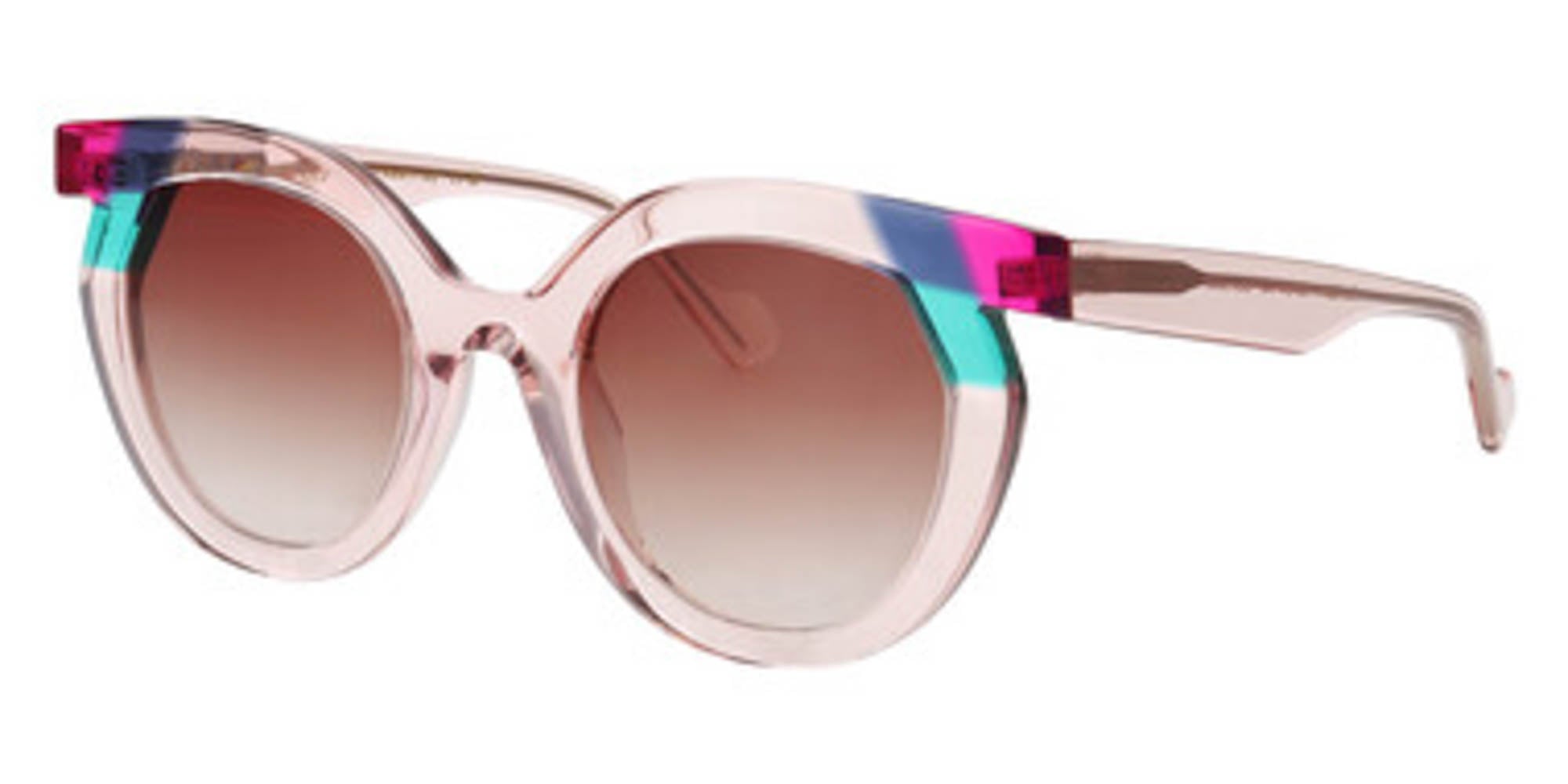 Pink Blush Crystal/Brown