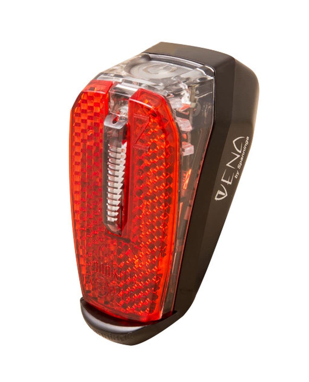 Vena XB Rechargeable Bike Tail Light - USB Rechargeable Rear Bicycle Safety Light with 5 Bright Modes, Waterproof Cycling Light for Night Riding, Commuting & Mountain Biking (Black)