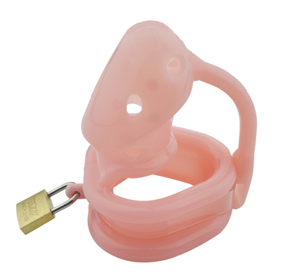Premium Pico Spikes Silicone Male Chastity Cage - Latest Design Cock Cage with Massage Spikes for Penis Exercise & Bondage Play | Fetish Sex Toy Belt Locking Device for Men (1.97 inch/50mm, Pink) | Perfect for BDSM, Couples Play & Fetish Exploration