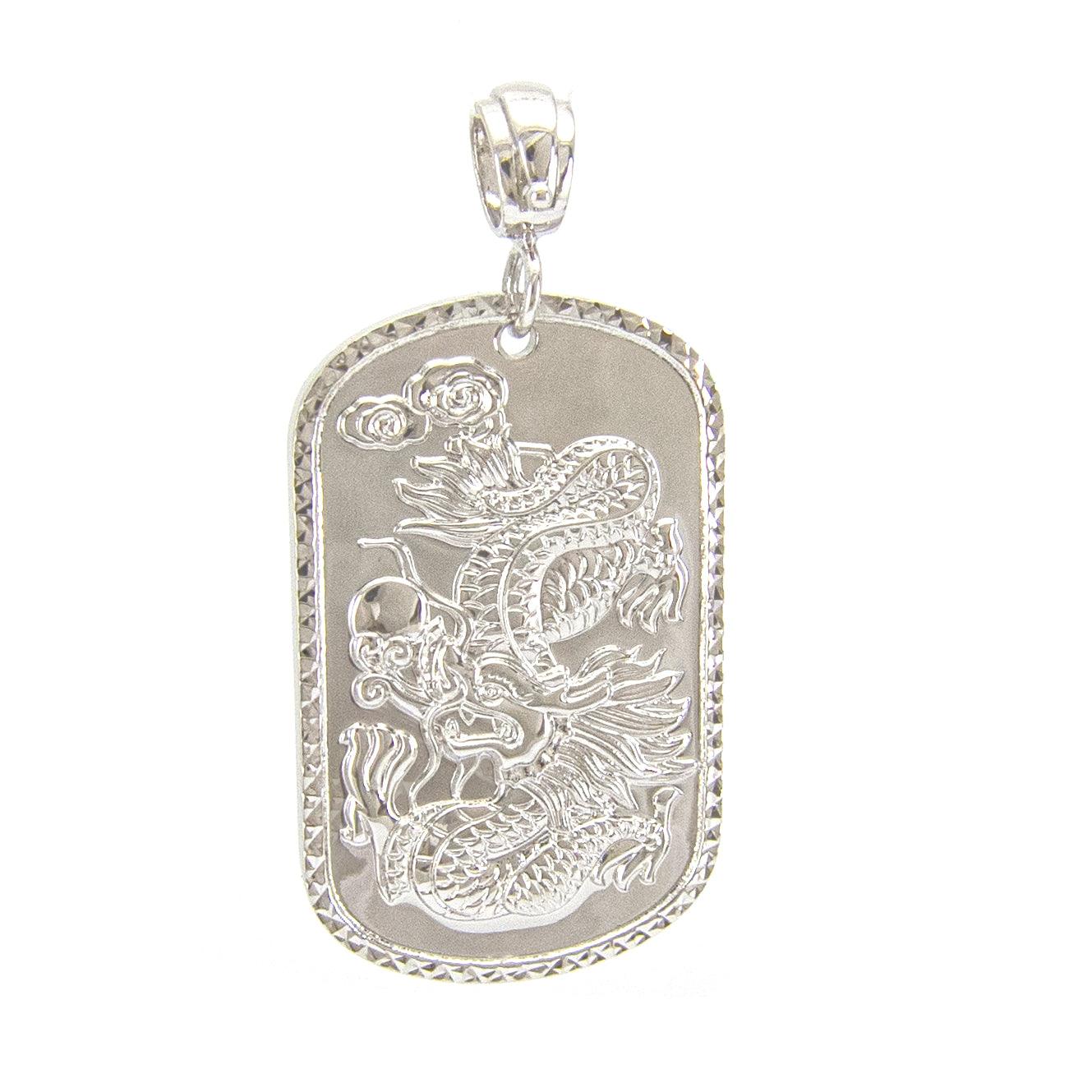Platinum Dragon Pendant Necklace - Exquisite Handcrafted Jewelry for Men & Women - Perfect for Gifts, Cosplay, and Fantasy Lovers