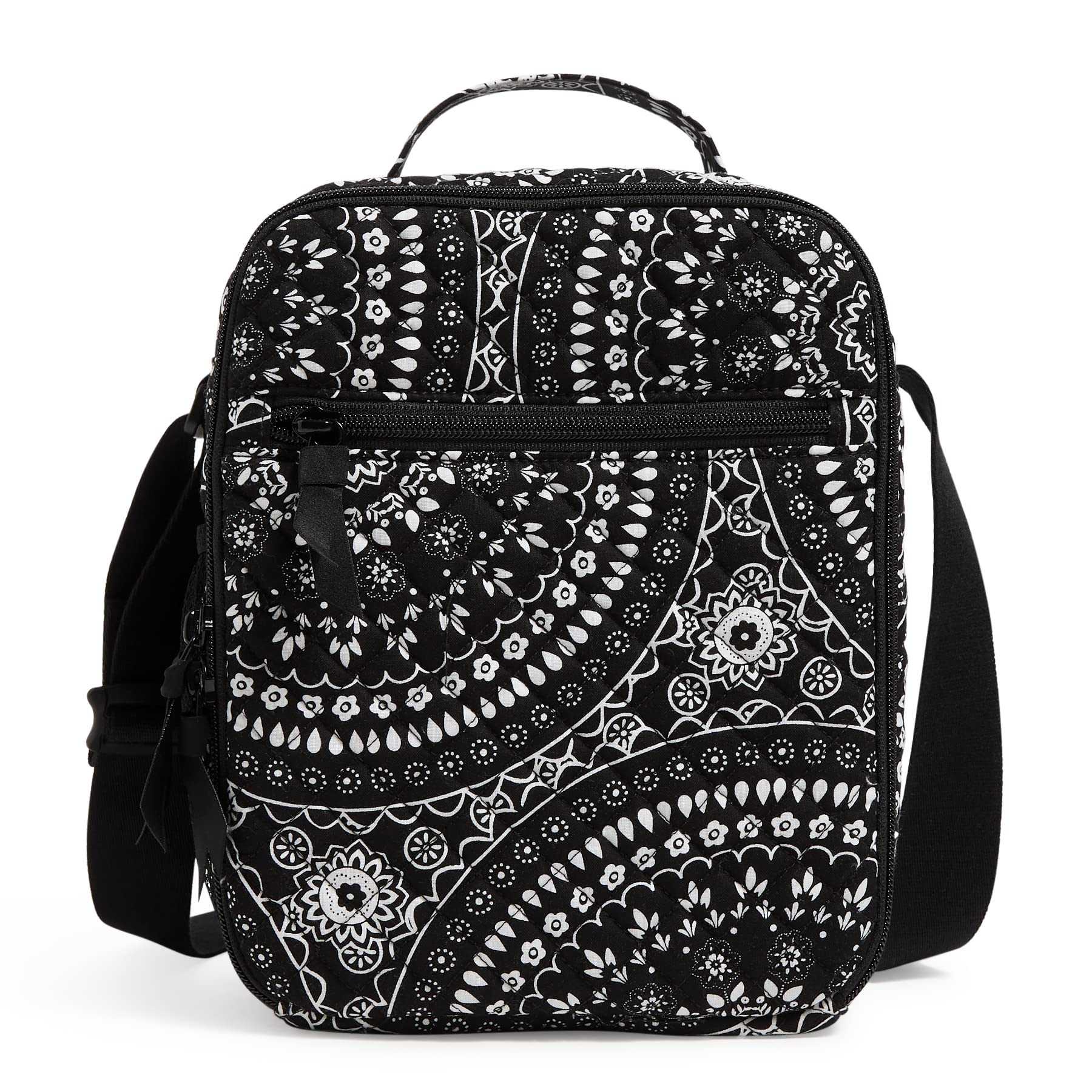 Vera Bradley Women's Cotton Deluxe Bunch Lunch Bag - Insulated Reusable Lunch Tote for Work, School & Picnics | Stylish & Spacious Lunch Box for Women