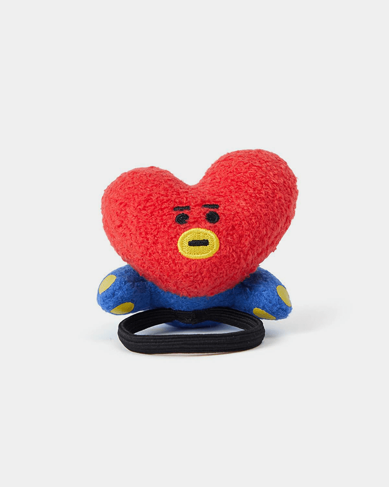 BT21 TATA Lying Hair Tie - Cute K-Pop Character Hair Accessories for Girls | Perfect for School, Work & Daily Use