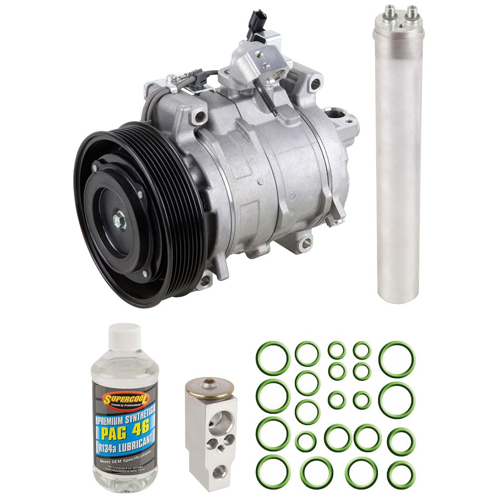 OEM AC Compressor for Honda Accord & Crosstour with A/C Repair Kit - 60-81457RN | BuyAutoParts | Perfect for AC System Replacement & Repair