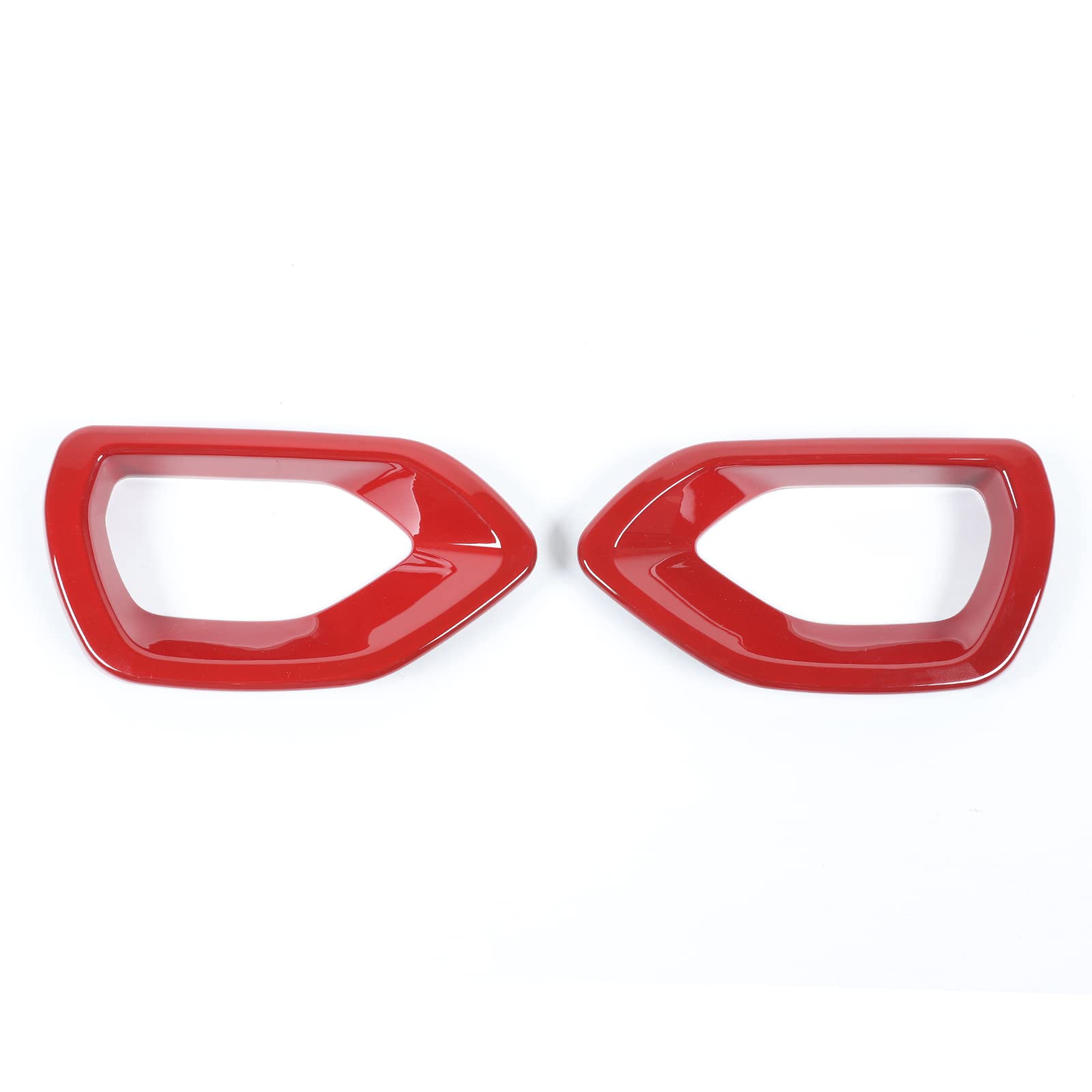 Hoolcar Red Front Bumper Center Grill Cover Trim for 2015-2021 Dodge Charger R/T Scat Pack | Exterior Car Accessories | Perfect for Customization & Car Shows