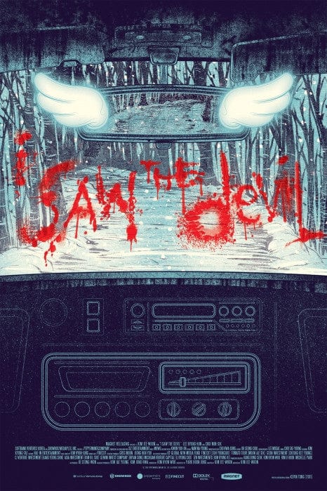 Kevin Tong 'I Saw The Devil' Movie Poster - Limited Edition Art Print for Horror Film Fans & Home Theater Decor