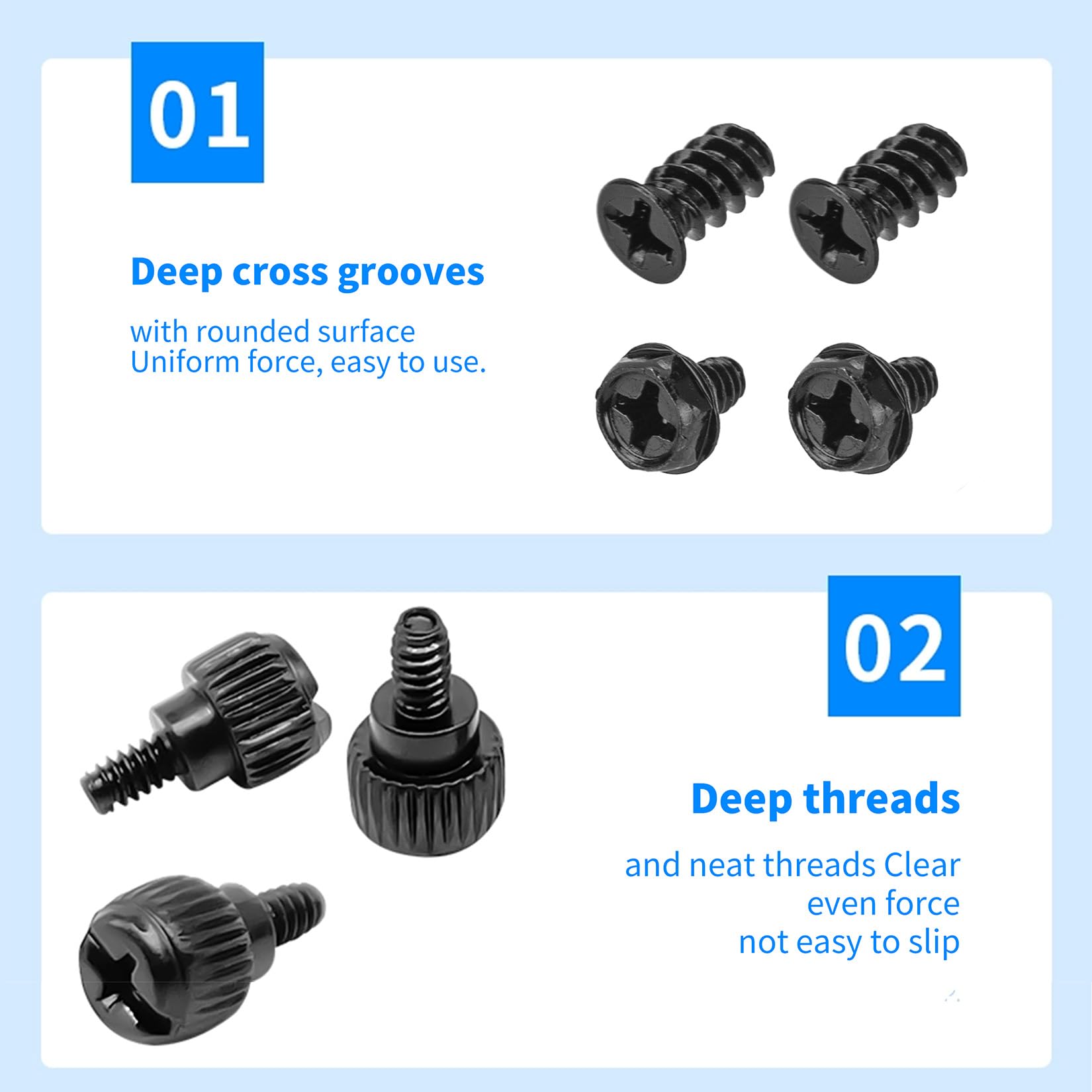 420pcs Computer Screws & Motherboard Standoffs Kit - M2 M3 Screws for PC Build, Laptop Repair, HDD/SSD Installation - Compatible with Computer Case, Fans & Hardware Accessories (Perfect for DIY PC Assembly & Tech Maintenance)