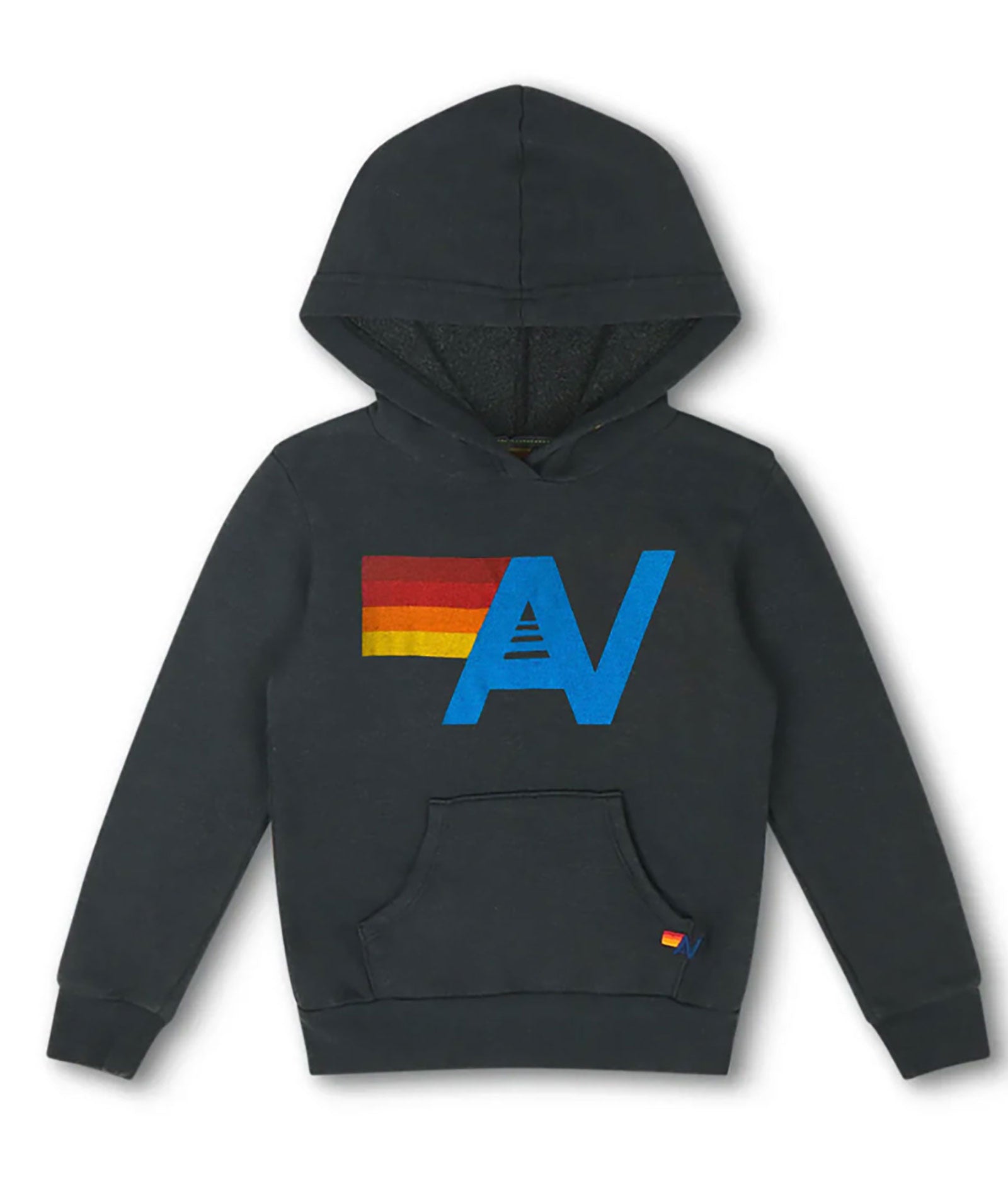 Aviator Nation Kids Logo Pullover Hoodie - Soft Cotton Hooded Sweatshirt for Boys & Girls | Trendy Streetwear for School, Playdates & Outdoor Activities