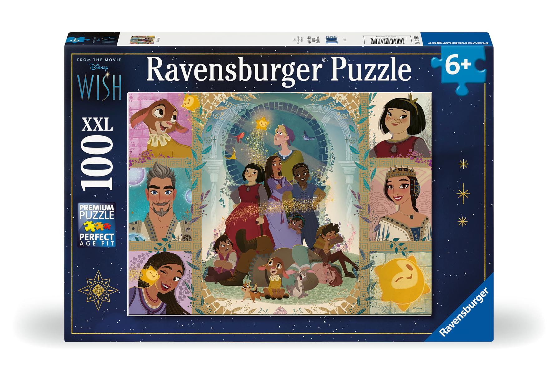 **Ravensburger Disney Wish Jigsaw Puzzle for Kids Ages 6+ - 100 Extra Large Pieces (49x36cm) - Fun & Educational Gift for Boys & Girls - Perfect for Family Game Night & Indoor Activities**