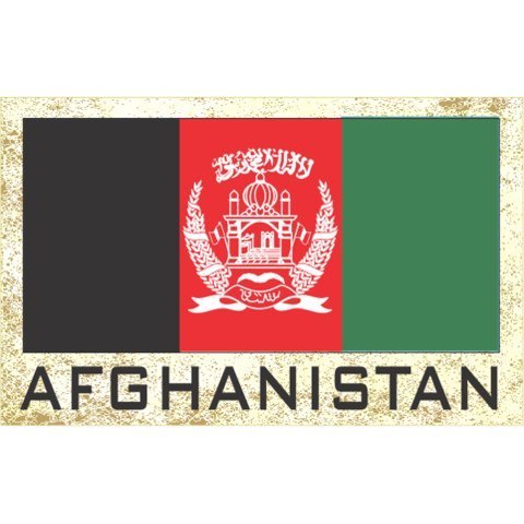 12-Pack Asia & Africa Flag Fridge Magnets Set - Includes Afghanistan, Perfect for World Travel Decor & Geography Classroom Supplies