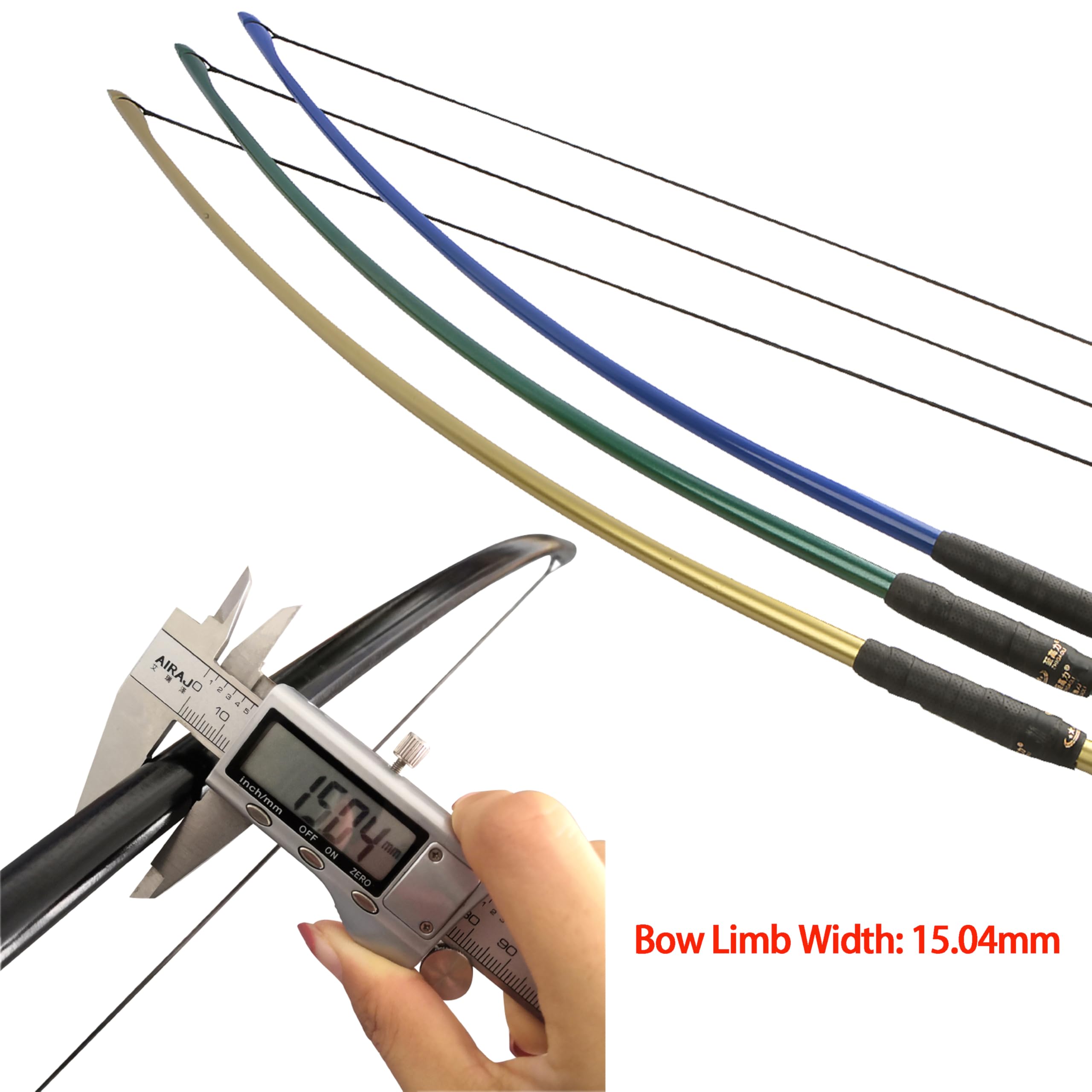 ZSHJGJR 66-inch Traditional English Longbow | 25-150LBS One-Piece Recurve Bow for Hunting & Target Practice | Right/Left Handed | Durable Outdoor Archery Equipment for Beginners & Professionals | Perfect for Field Archery, 3D Targets & Backyard Practice