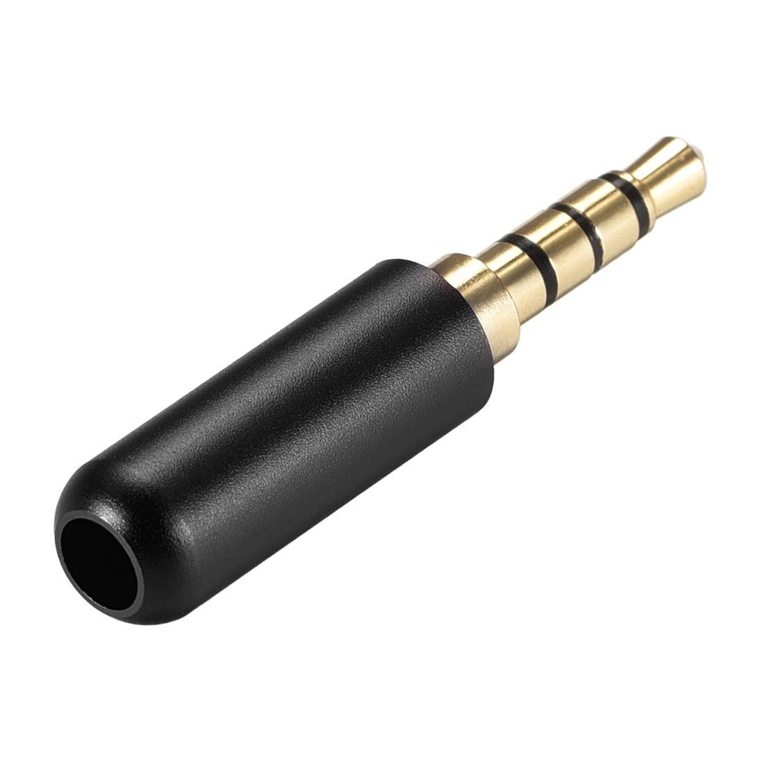3.5mm Male Stereo Audio Cable - Headphone Plug Jack Repair Tool for DIY Earphone & Headset Soldering - High-Quality Copper Connector (Black) | Perfect for Audio Equipment Repair, DIY Projects & Electronic Accessories Replacement