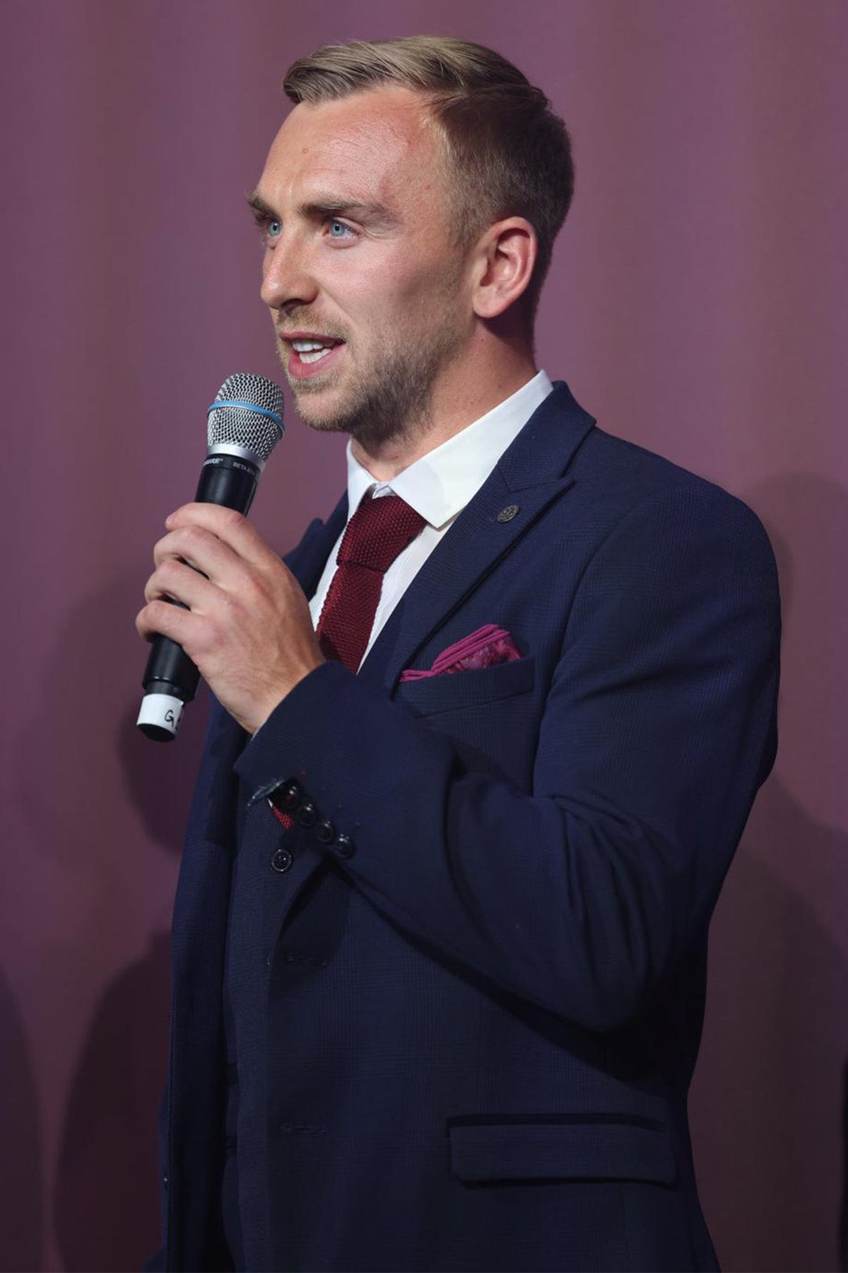 Official West Ham United Club Suit | Bromley Navy Check Suit for Men - Perfect for Match Days, Weddings & Formal Events