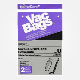 Vacuum Cleaner Replacement Bags (2-Pack) - Compatible with Most Upright & Canister Vacuums - Dust-Free Cleaning for Home & Office Use