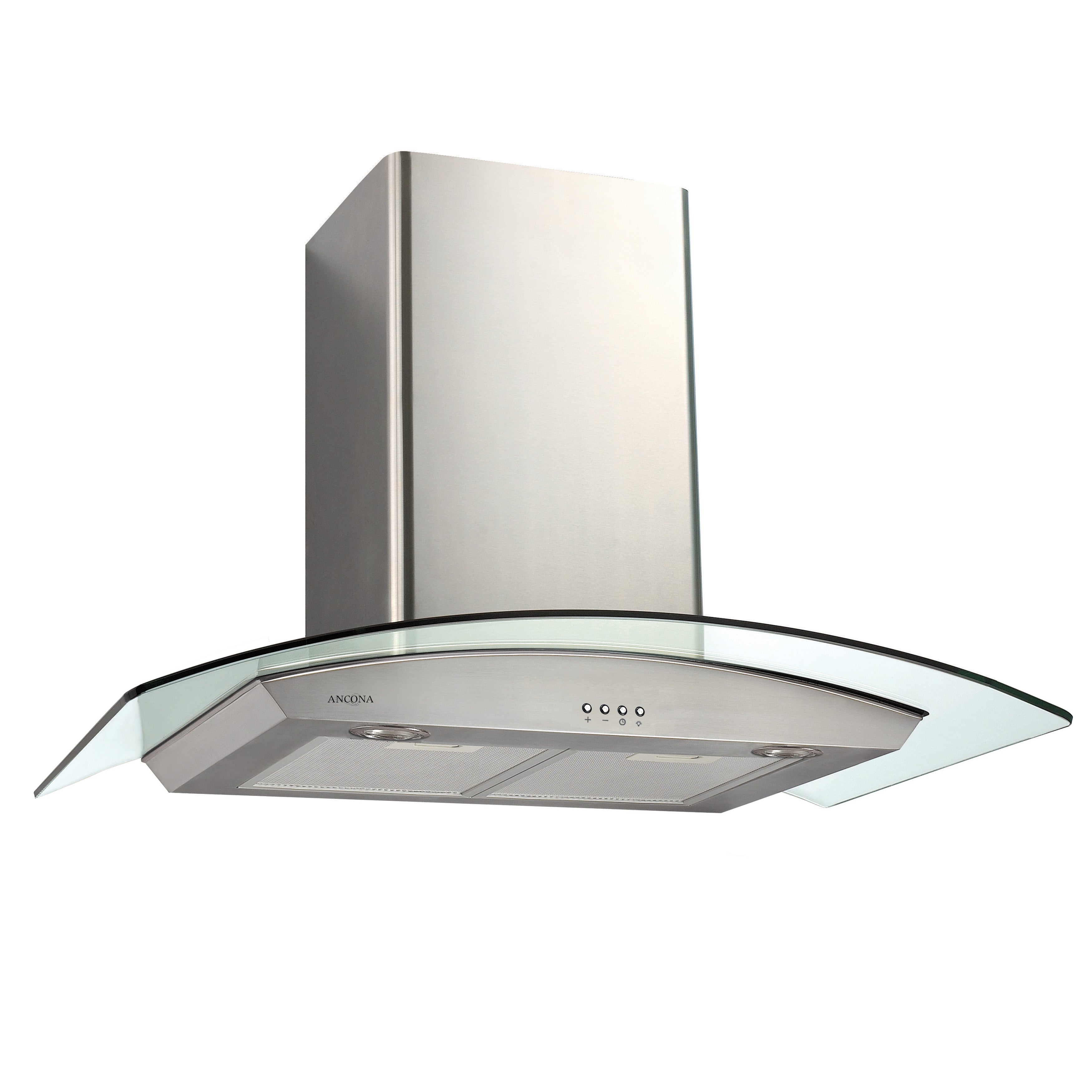 GC430 Stainless Steel Range Hood - 36 Inch Under Cabinet Kitchen Vent Hood with LED Lights, 3 Speed Fan - Perfect for Modern Home Cooking & Smoke Removal