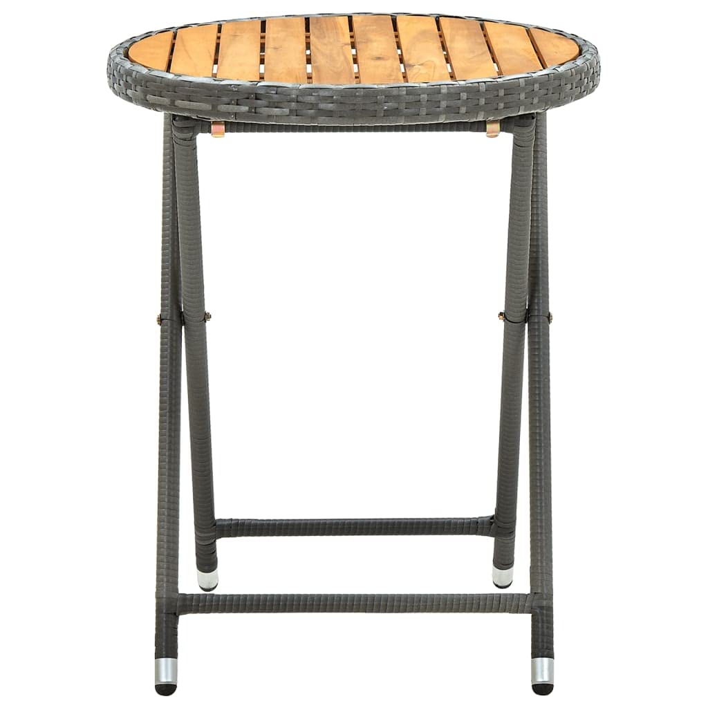 Outdoor Folding Tea Table - 23.6
