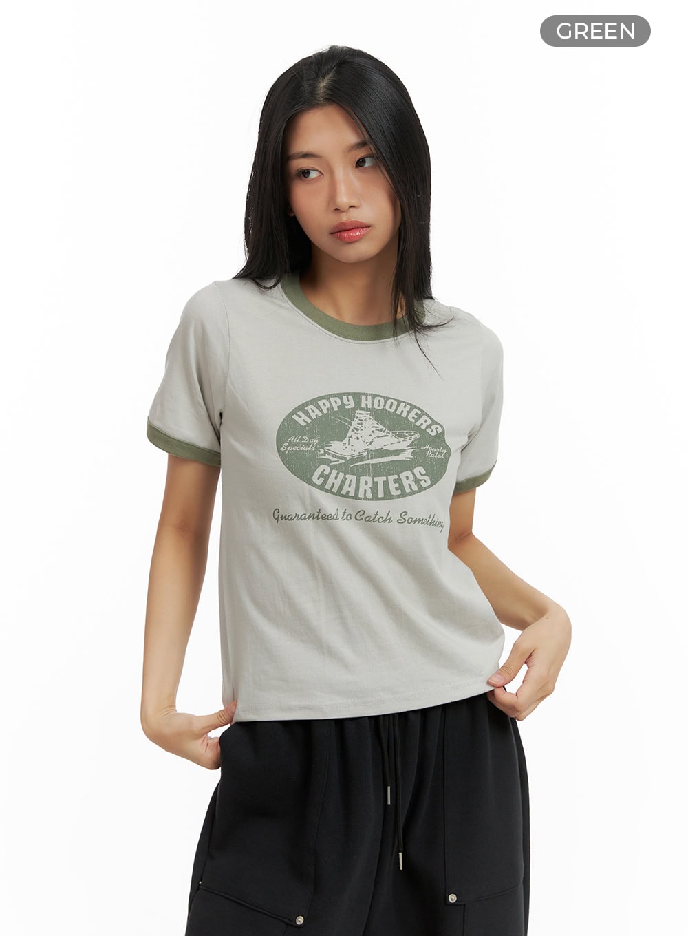 Stylish Cotton Graphic Tee CA424 - Soft & Comfortable Casual T-Shirt for Men & Women - Perfect for Everyday Wear, Street Style & Outings