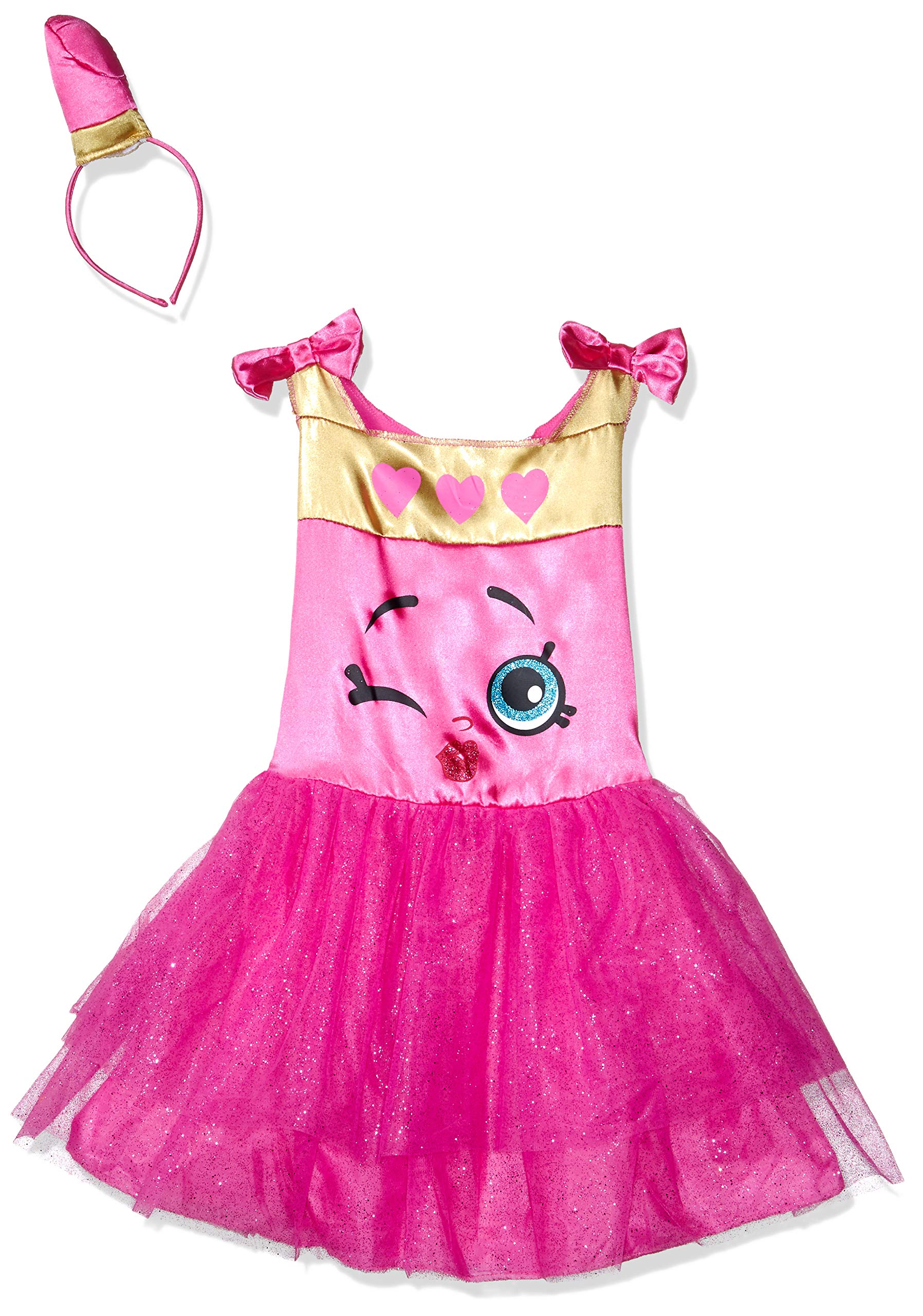 Shopkins Apple Blossom Classic Costume for Kids - Fun Dress-Up Outfit for Halloween, Birthday Parties & Role Play