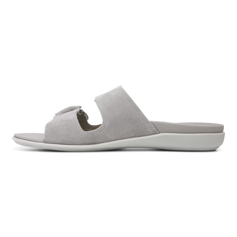 Vionic Women's Mirage Corlee Casual Slip-On Slide Sandals - Orthotic Arch Support with Three-Zone Comfort Technology | Supportive Ladies Sandals for Walking, Travel & Everyday Wear
