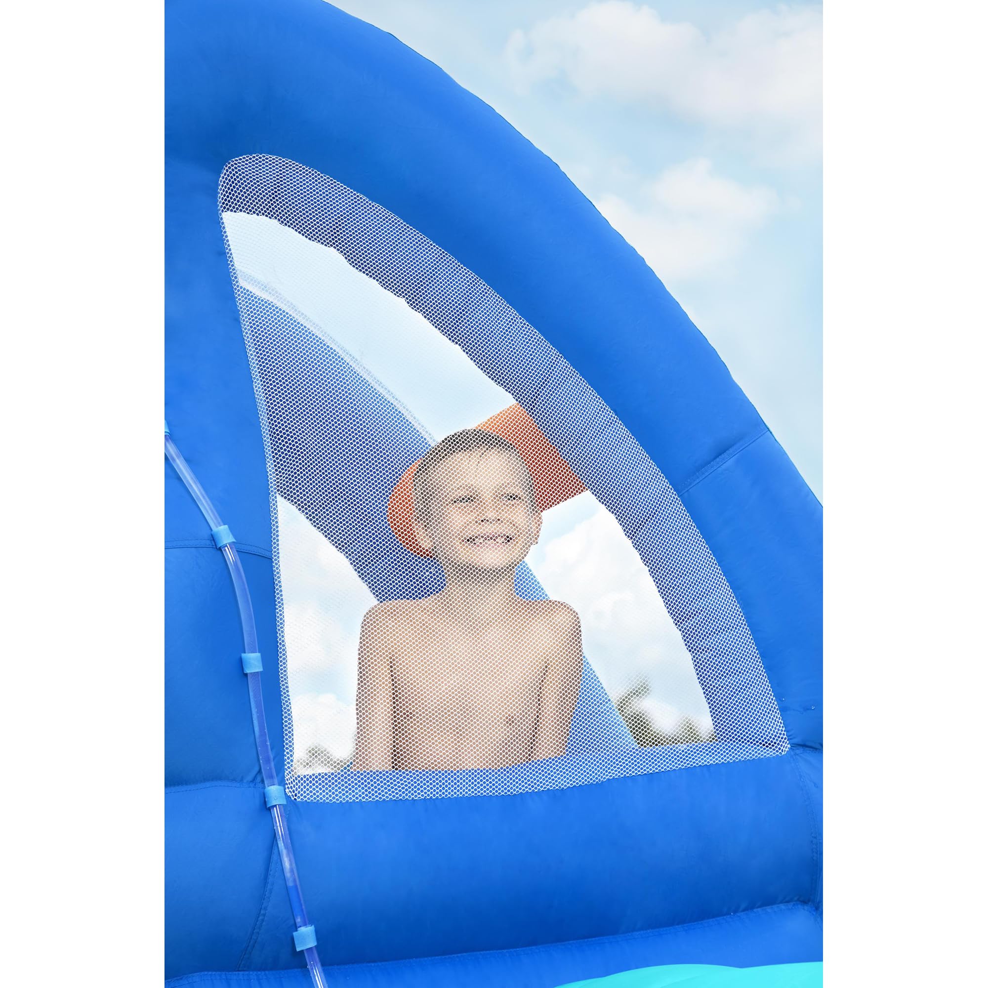 Bestway H2OGO! Wavetastic 16-Foot Inflatable Water Park for Kids - Outdoor Water Slide, Turtle Pool Float, Splash Sprinklers & Wave Pool | Perfect for Backyard Summer Fun, Birthday Parties & Family Gatherings