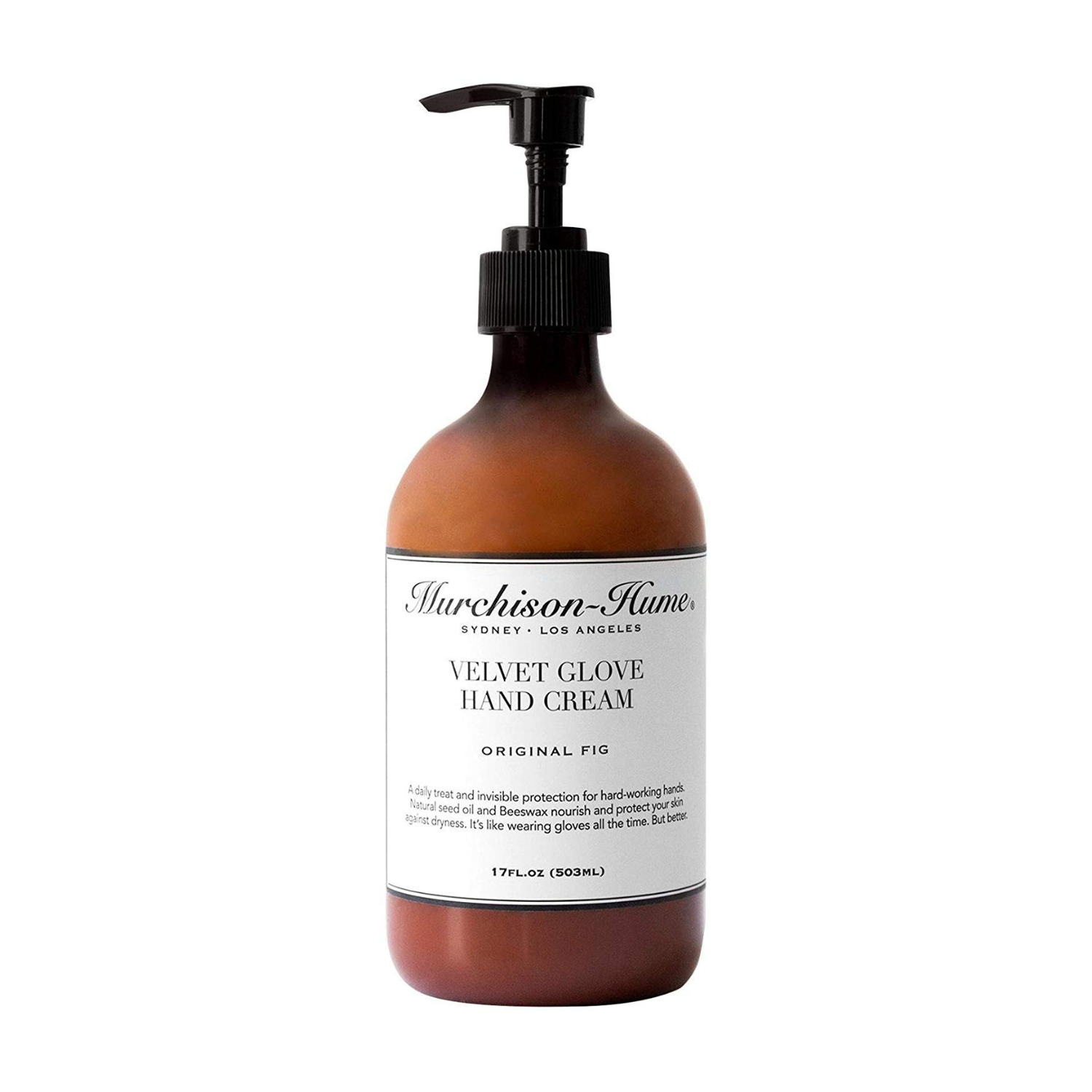 Murchison Hume Velvet Glove Hand Cream - Original Fig Scent | Ultra-Moisturizing & Nourishing for Dry Hands | Perfect for Winter Care & Gift Giving