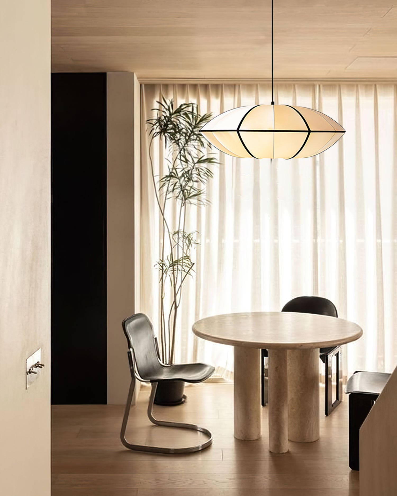 Bombori Pendant Lamp - Modern Hanging Light Fixture for Dining Room, Kitchen Island & Bedroom | Elegant Ceiling Lighting Decor