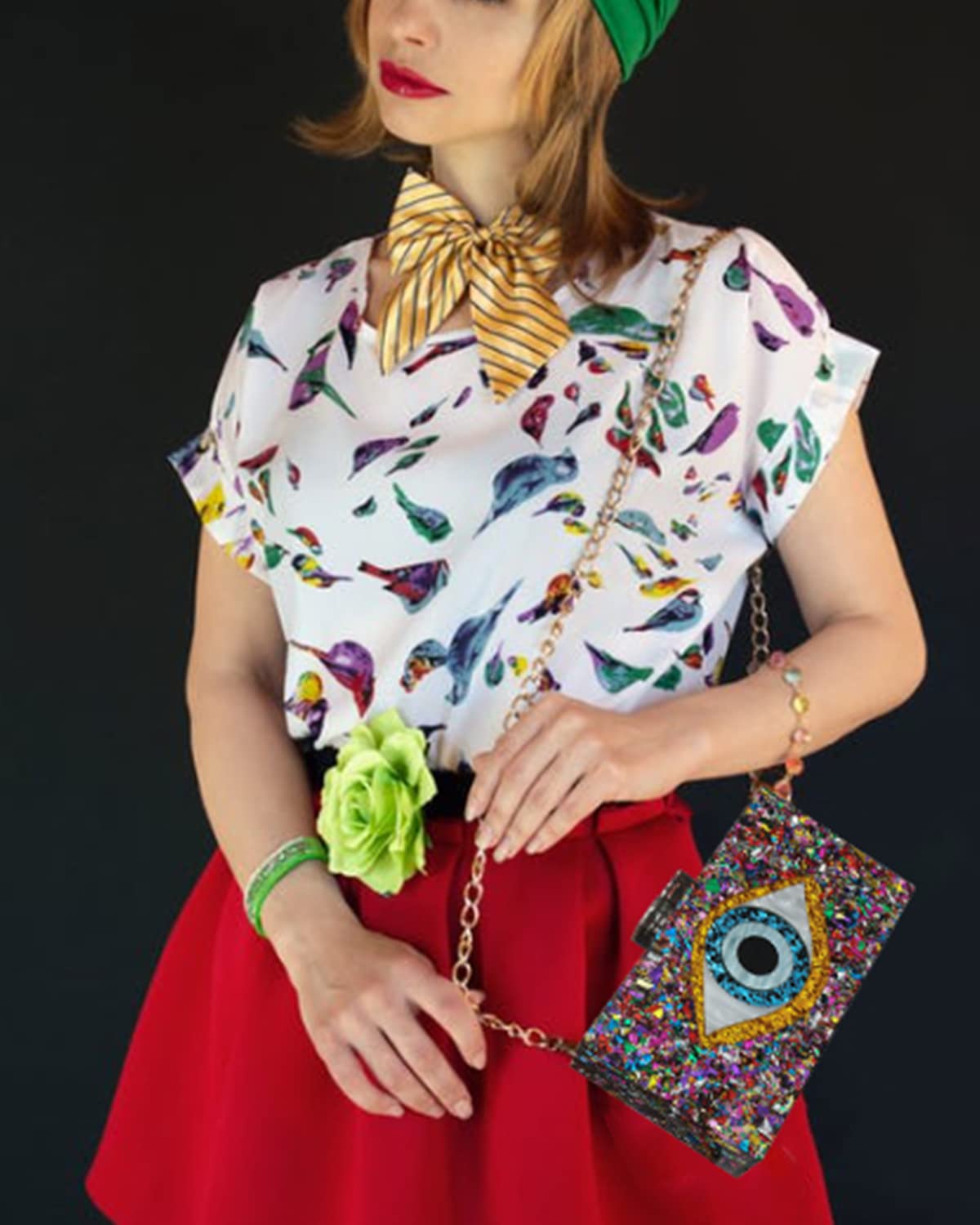 Elegant Acrylic Women's Clutches & Evening Bags - Multicolor Shoulder Crossbody Purse for Wedding, Prom, Party & Formal Occasions | Perfect for Cocktail Events, Date Nights & Special Celebrations