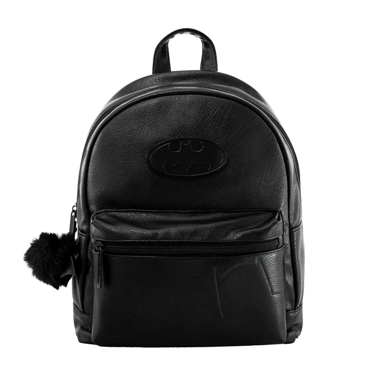 Batman Logo Fashion Backpack for School, Travel & Cosplay - Lightweight Durable Superhero Backpack for Kids & Adults