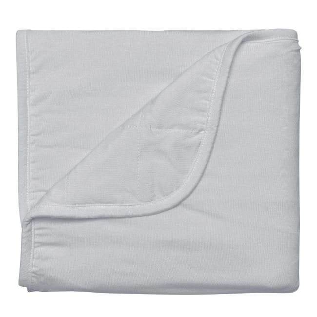 Kyte Baby Soft Organic Cotton Baby Blanket - Cozy & Breathable for Newborns, Infants & Toddlers - Perfect for Swaddling, Stroller, Nursing & Bedtime - Storm Color